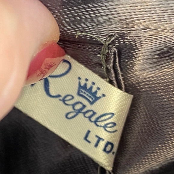 Vintage and stunning, La Regale hand beaded hand bag/clutch Blue Silver - Picture 6 of 9